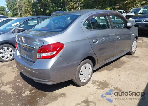 2019 Mitsubishi Mirage G4 Es z USA, uszkodzony, nr VIN ML32F3FJ2KHF03421